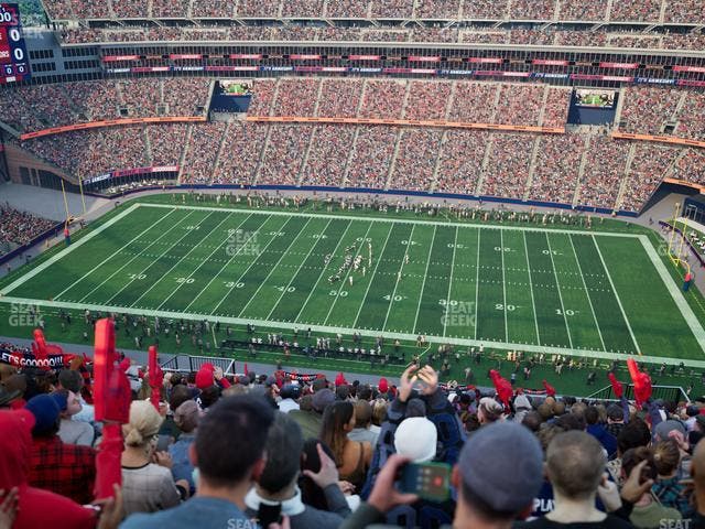 Gillette Stadium - Section 330 Seat View Gillette Stadium - Section 330 Seat View