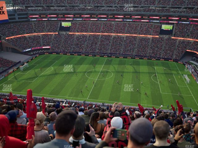 Gillette Stadium - Section 330 Seat View