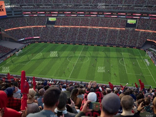 Gillette Stadium - Section 330 Seat View