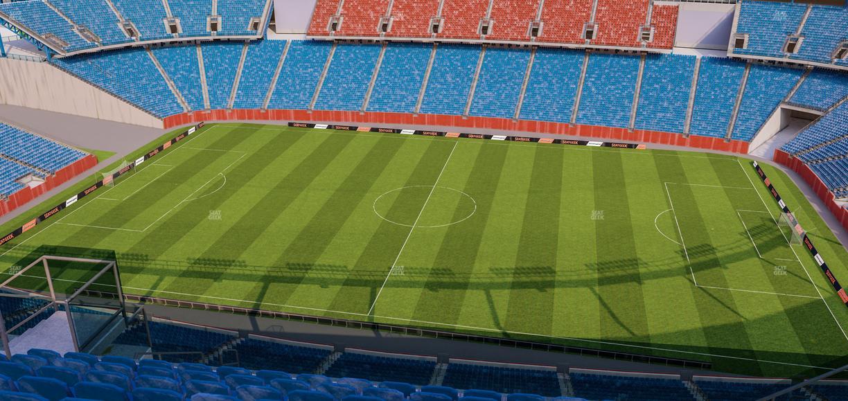 Gillette Stadium - Section 330 Seat View