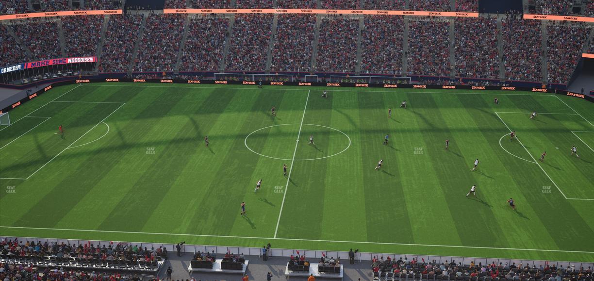 Gillette Stadium - Section 331 Seat View