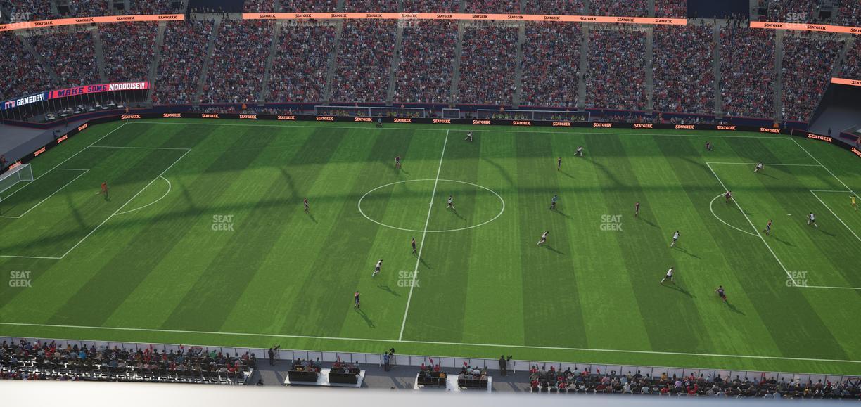 Gillette Stadium - Section 331 Seat View