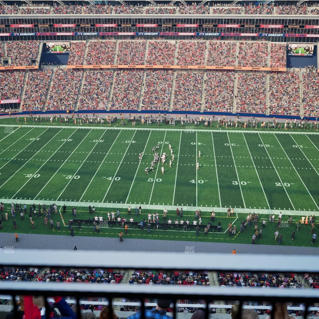 Gillette Stadium - Section 331 Seat View