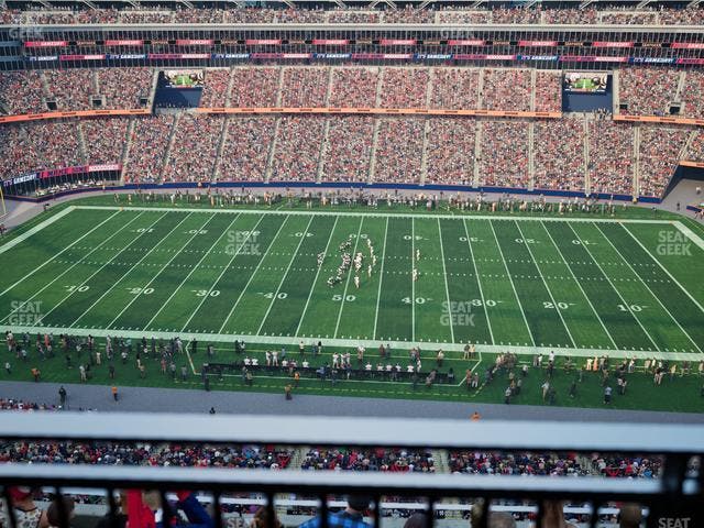 Gillette Stadium - Section 331 Seat View Gillette Stadium - Section 331 Seat View