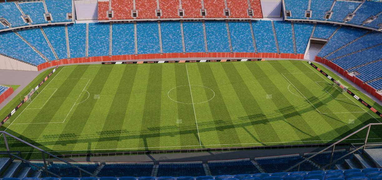 Gillette Stadium - Section 332 Seat View