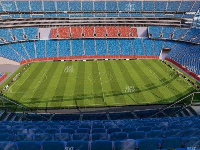 Gillette Stadium - Section 332 Seat View