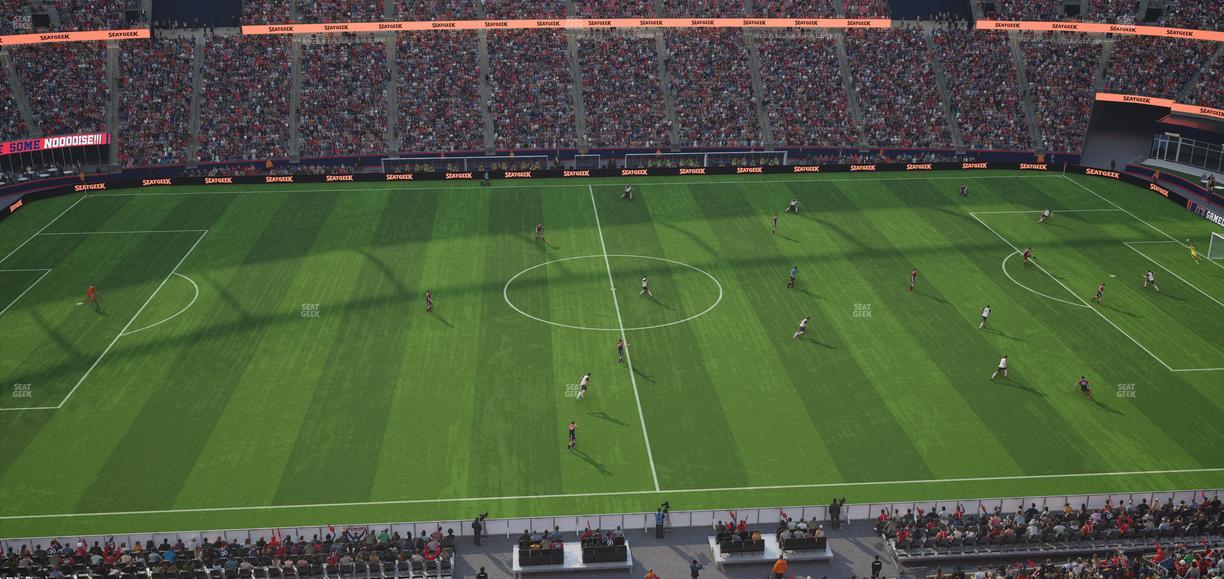 Gillette Stadium - Section 332 Seat View