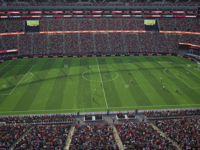 Gillette Stadium - Section 332 Seat View