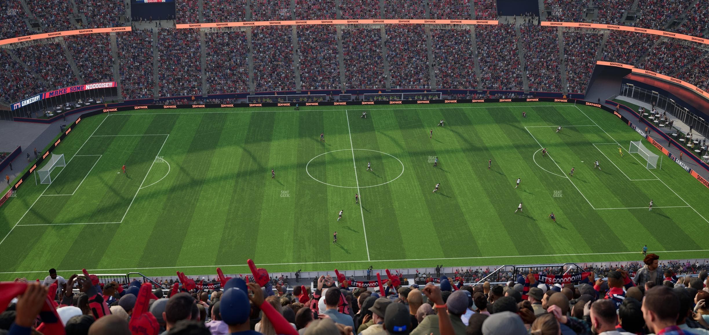 Gillette Stadium - Section 332 Seat View