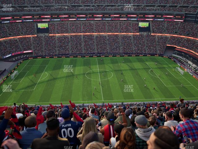 Gillette Stadium - Section 332 Seat View