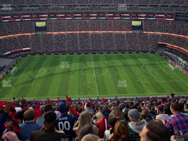 Gillette Stadium - Section 332 Seat View