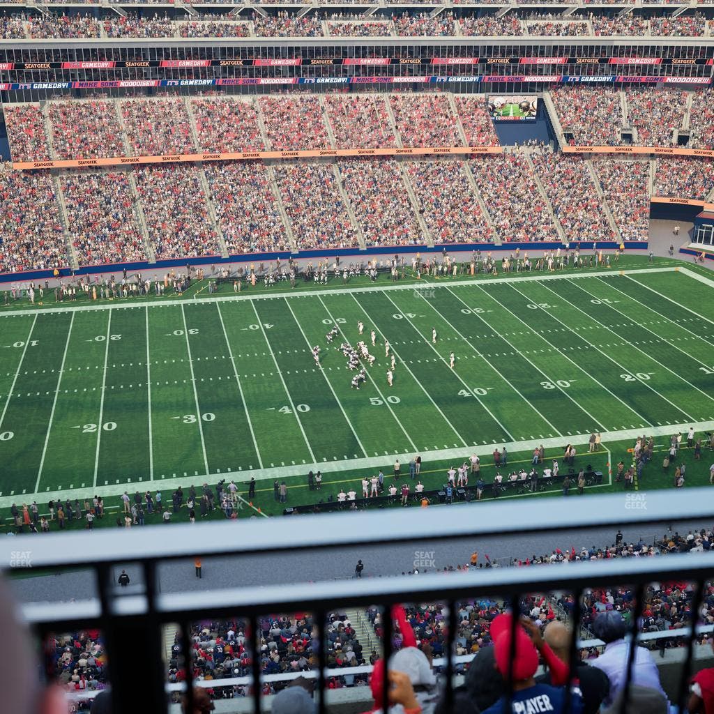 Gillette Stadium - Section 333 Seat View