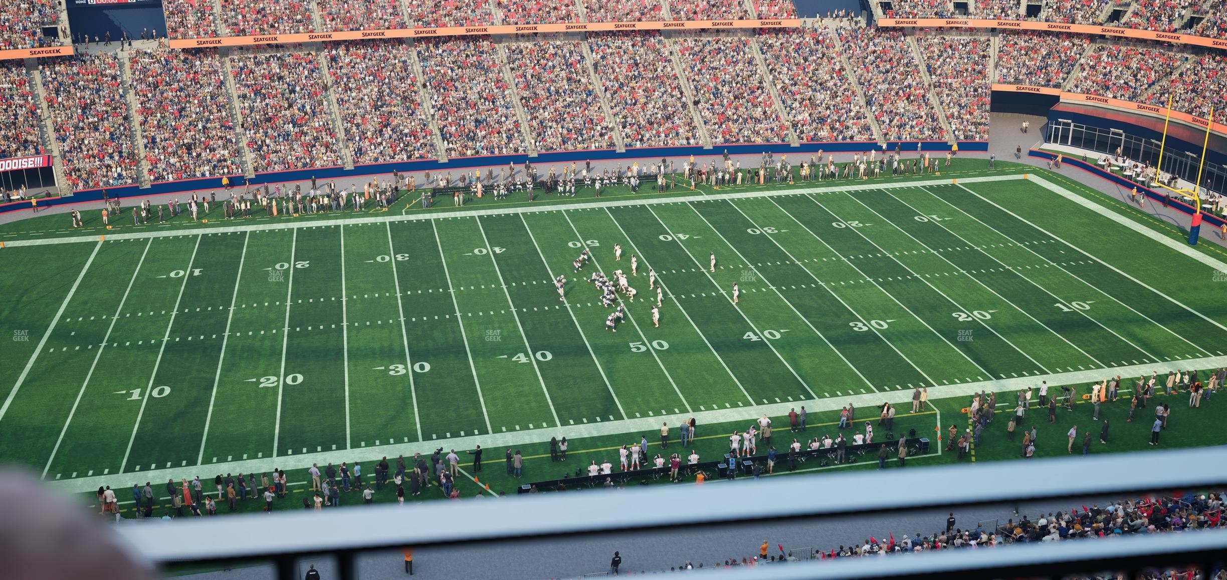 Gillette Stadium - Section 333 Seat View
