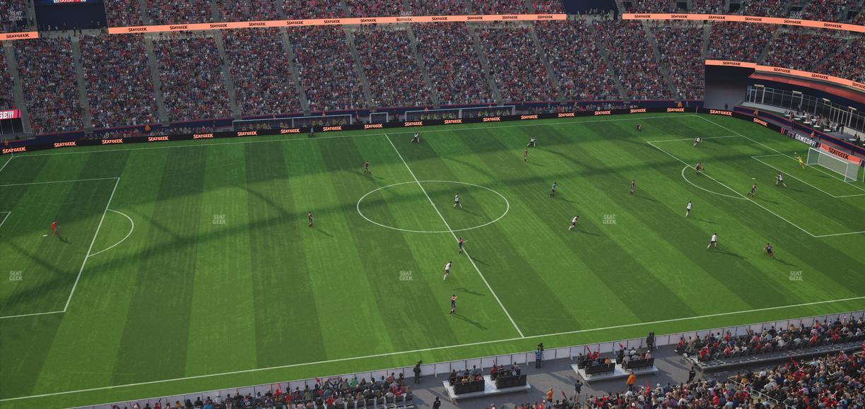 Gillette Stadium - Section 333 Seat View