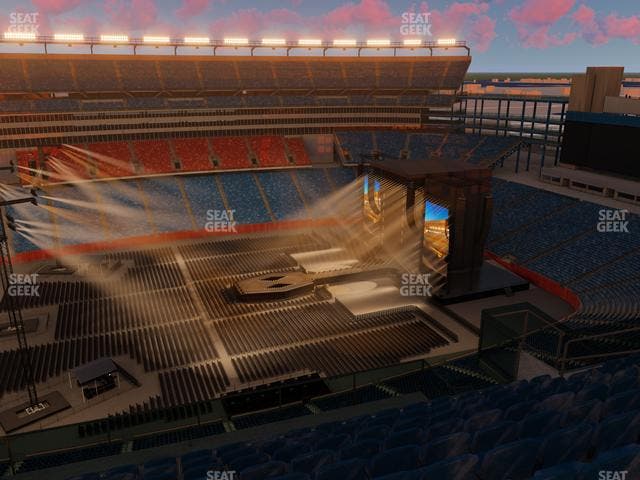 Gillette Stadium - Section 333 Seat View