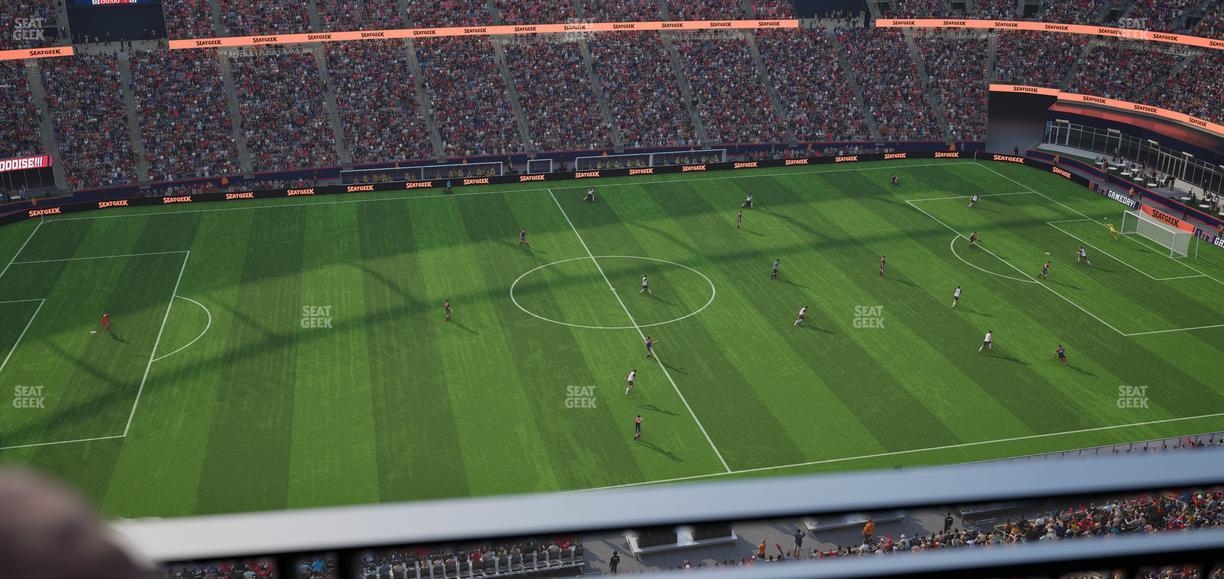 Gillette Stadium - Section 333 Seat View