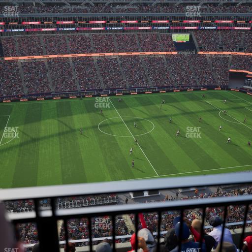 Gillette Stadium - Section 333 Seat View