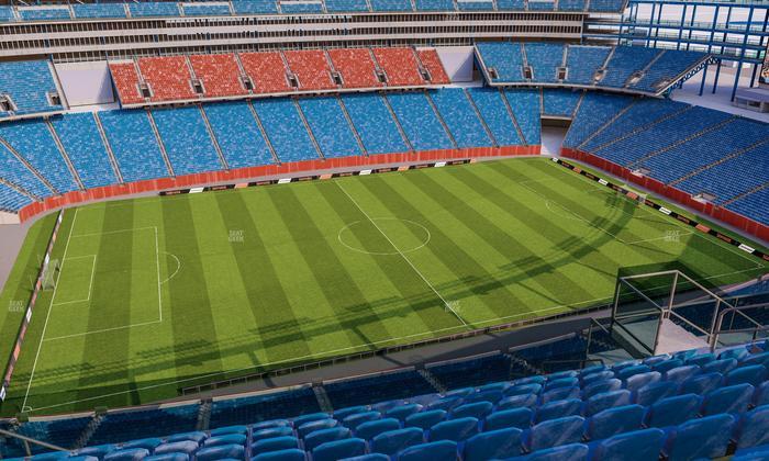 Gillette Stadium - Section 334 Seat View