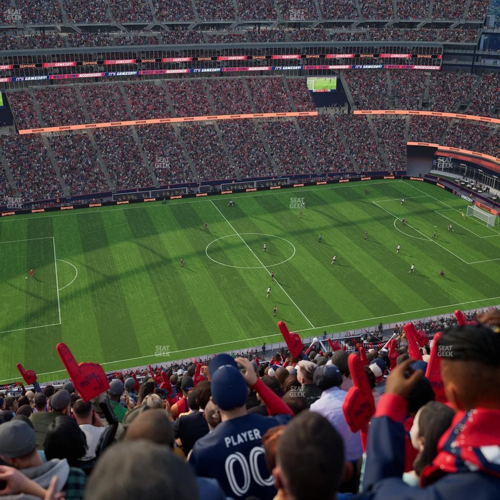 Gillette Stadium - Section 334 Seat View