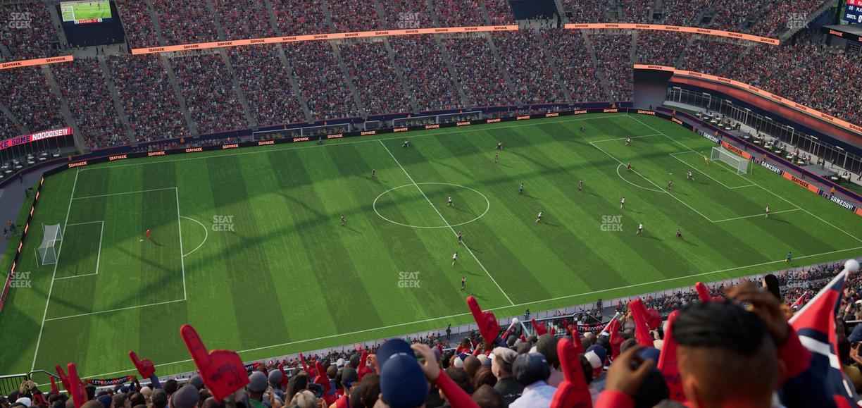 Gillette Stadium - Section 334 Seat View