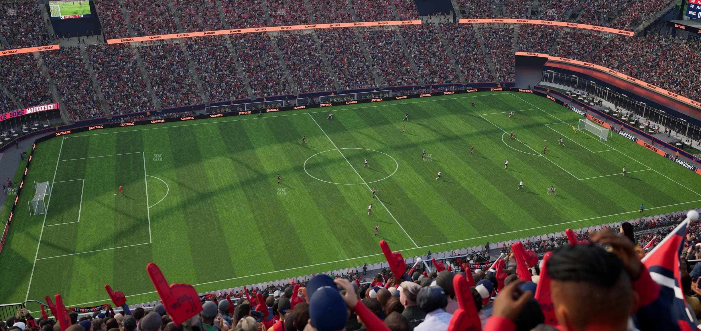 Gillette Stadium - Section 334 Seat View