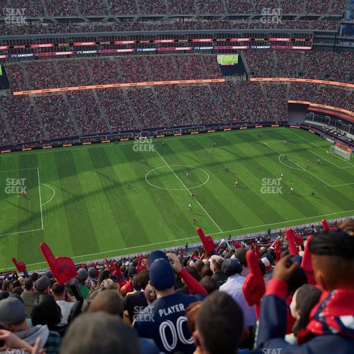 Gillette Stadium - Section 334 Seat View