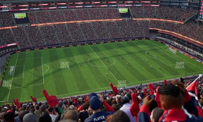 Gillette Stadium - Section 334 Seat View