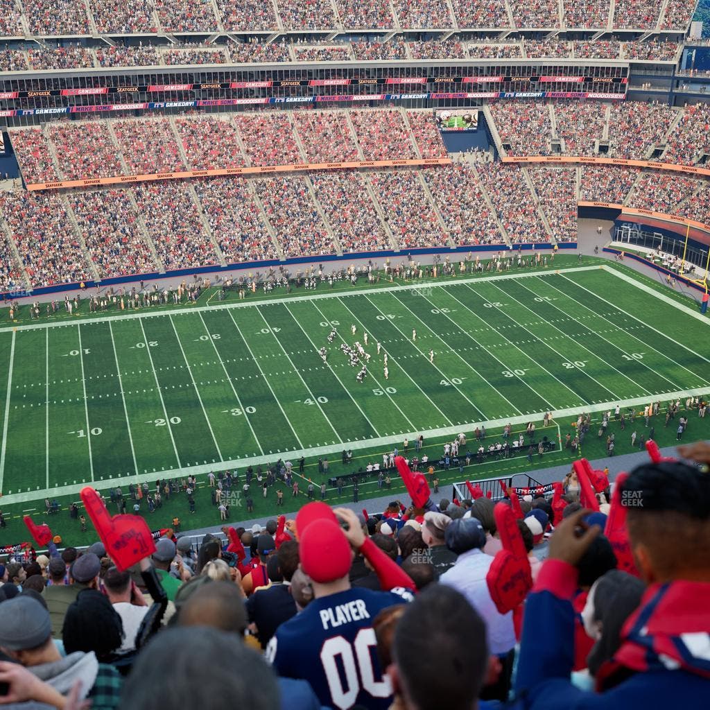 Gillette Stadium - Section 334 Seat View