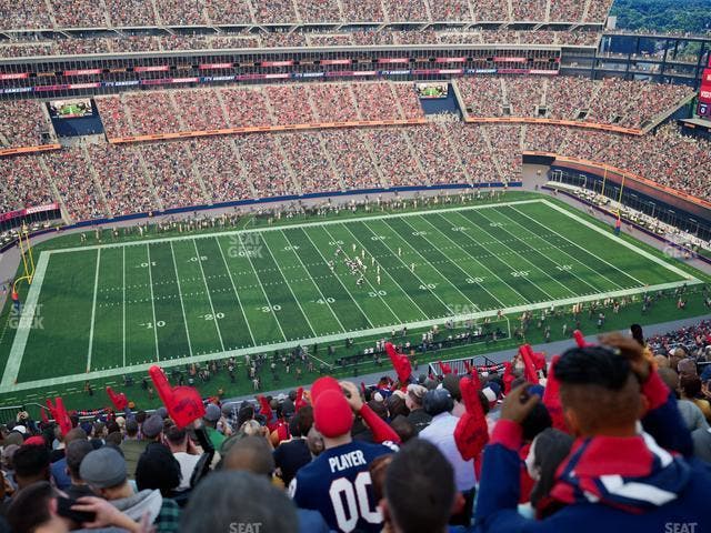 Gillette Stadium - Section 334 Seat View Gillette Stadium - Section 334 Seat View