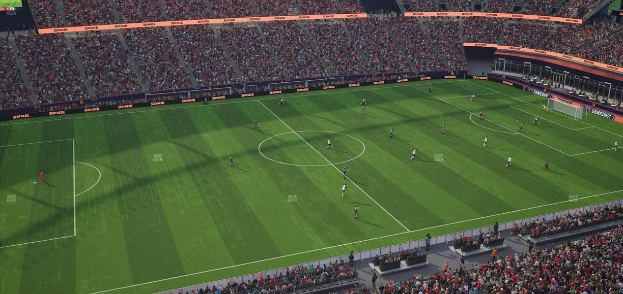 Gillette Stadium - Section 334 Seat View