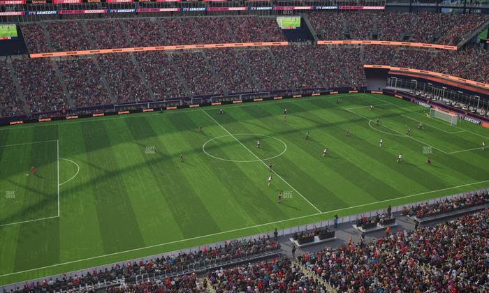 Gillette Stadium - Section 334 Seat View