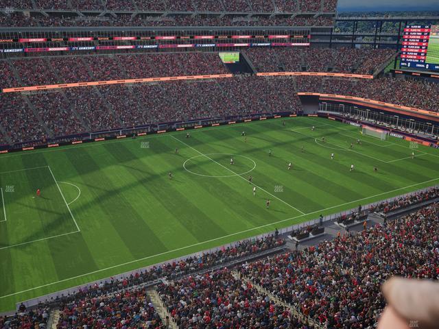 Gillette Stadium - Section 335 Seat View