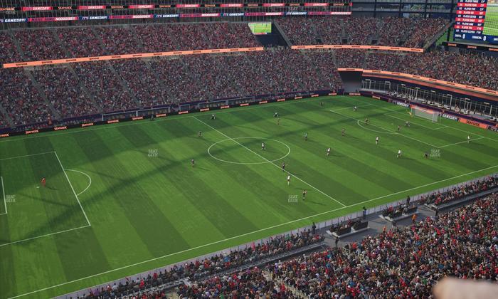 Gillette Stadium - Section 335 Seat View