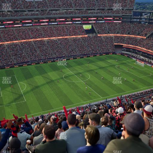 Gillette Stadium - Section 335 Seat View