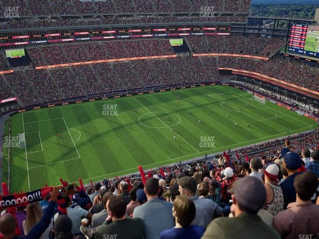 Gillette Stadium - Section 335 Seat View