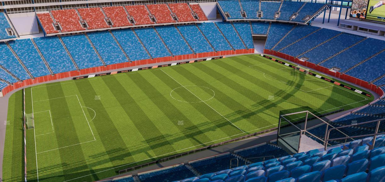 Gillette Stadium - Section 335 Seat View