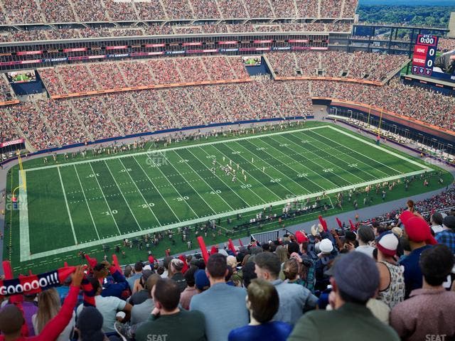 Gillette Stadium - Section 335 Seat View Gillette Stadium - Section 335 Seat View