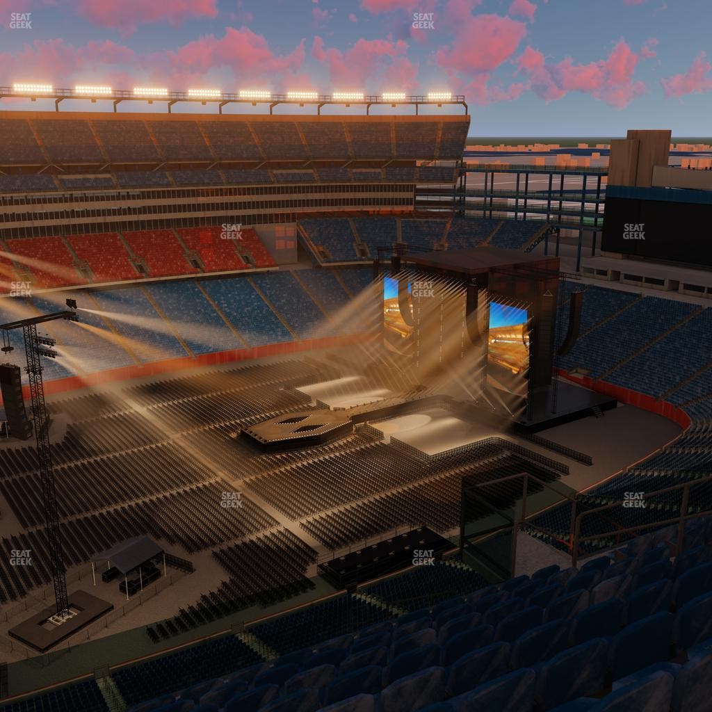 Gillette Stadium - Section 335 Seat View