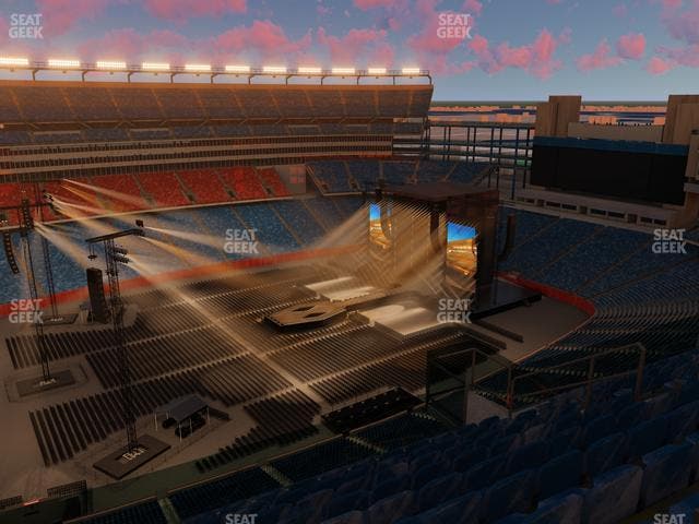 Gillette Stadium - Section 335 Seat View