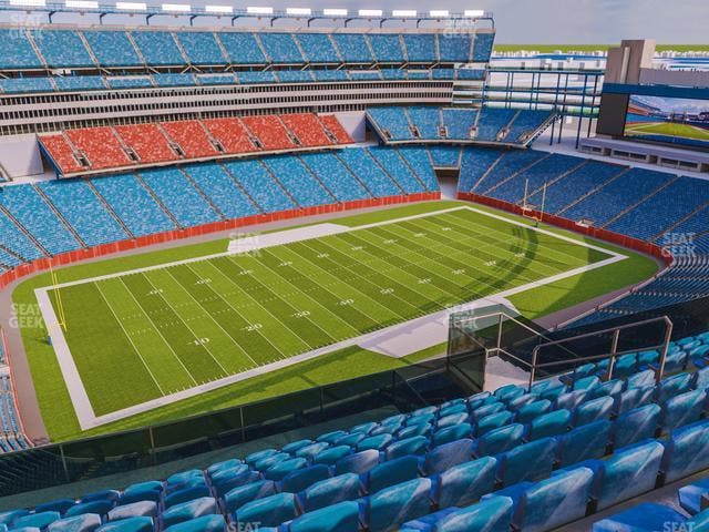Gillette Stadium - Section 336 Seat View