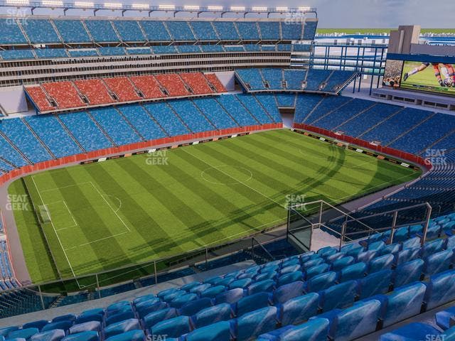 Gillette Stadium - Section 336 Seat View