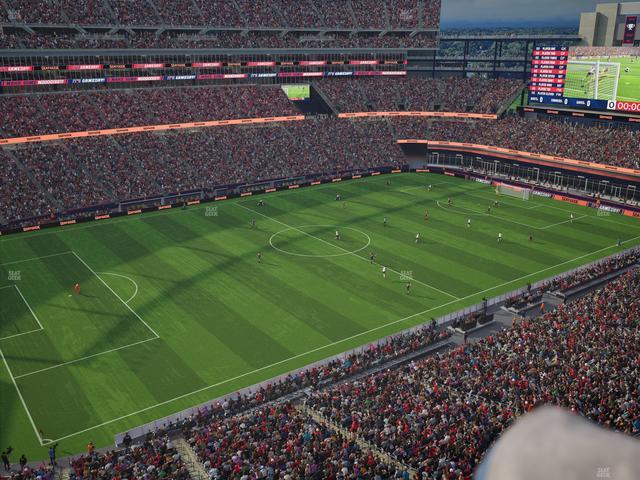 Gillette Stadium - Section 336 Seat View