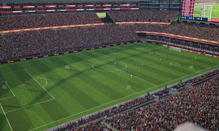 Gillette Stadium - Section 336 Seat View