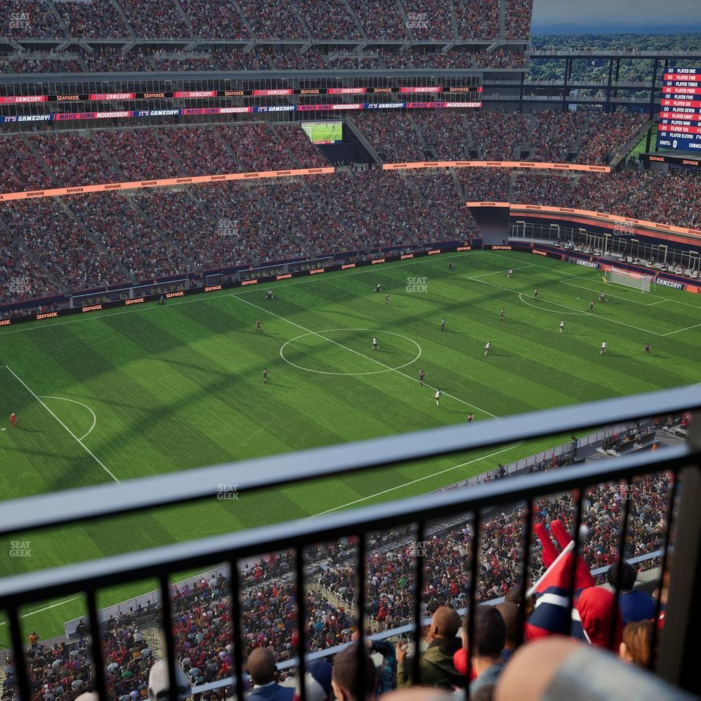 Gillette Stadium - Section 336 Seat View