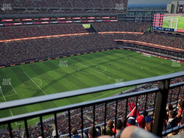 Gillette Stadium - Section 336 Seat View