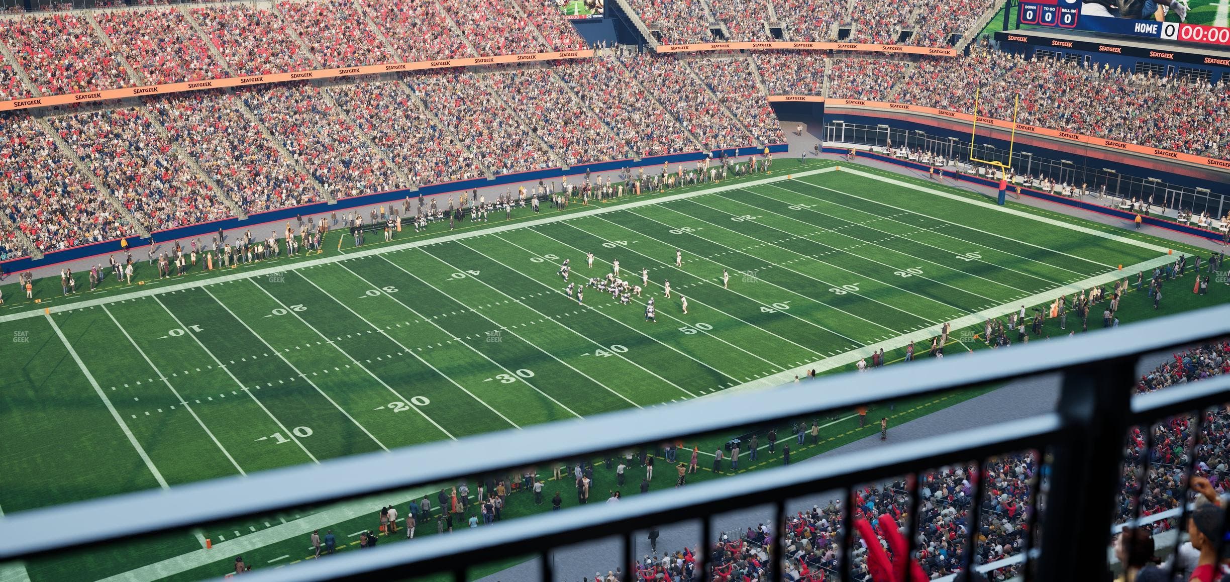 Gillette Stadium - Section 336 Seat View