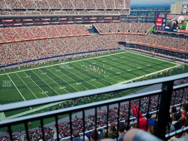 Gillette Stadium - Section 336 Seat View Gillette Stadium - Section 336 Seat View