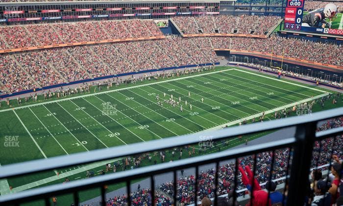 Gillette Stadium - Section 336 Seat View