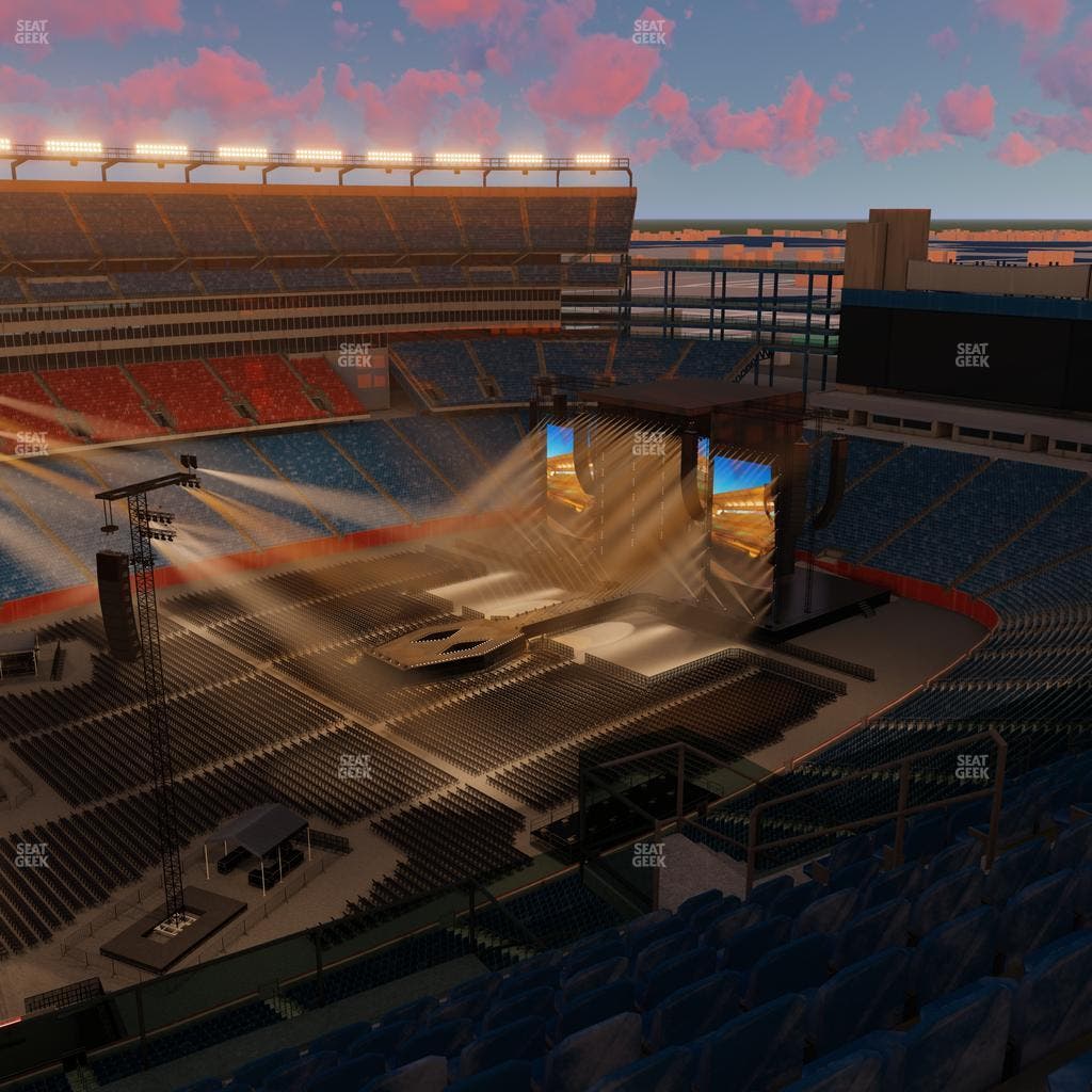 Gillette Stadium - Section 336 Seat View