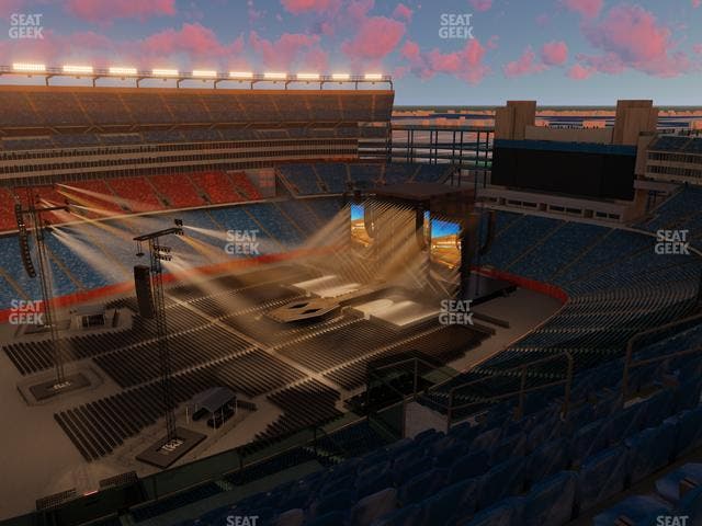 Gillette Stadium - Section 336 Seat View